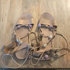 Loeffler Randall lace up sandal